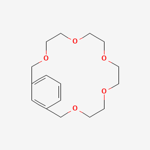 3,6,9,12,15-Pentaoxabicyclo(15.3.1)henicosa-1(21),17,19-triene