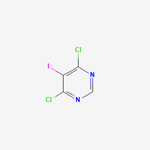 molecular formula C4HCl2IN2 B1396464 4,6-Dichloro-5-iodopyrimidine CAS No. 1137576-38-5