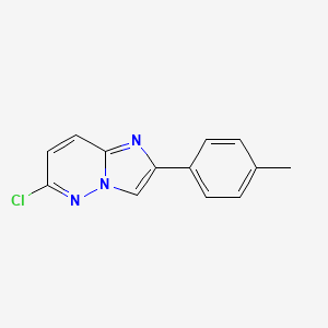 6-Chloro-2-(4-methylphenyl)imidazo[1,2-b]pyridazine