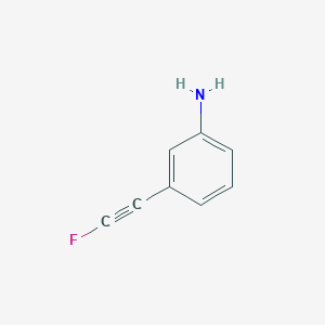 molecular formula C8H6FN B13964668 3-(Fluoroethynyl)aniline CAS No. 443129-73-5