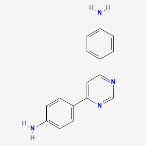 4,4'-(Pyrimidine-4,6-diyl)dianiline