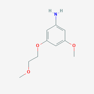 3-Methoxy-5-(2-methoxyethoxy)aniline