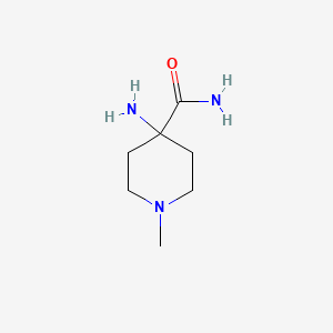 4-Amino-1-methylpiperidine-4-carboxamide