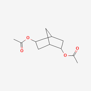 molecular formula C11H16O4 B13964832 2,5-Norbornanediol, diacetate CAS No. 5888-39-1