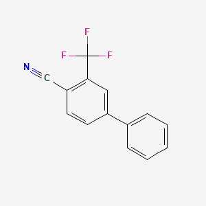 4-Cyano-3-(trifluoromethyl)biphenyl