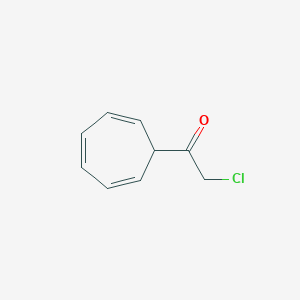 2-Chloro-1-(cyclohepta-2,4,6-trien-1-yl)ethan-1-one