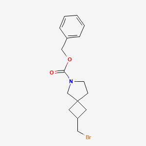 Benzyl 2-(bromomethyl)-6-azaspiro[3.4]octane-6-carboxylate