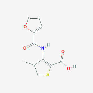 3-(Furan-2-carboxamido)-4-methyl-4,5-dihydrothiophene-2-carboxylic acid