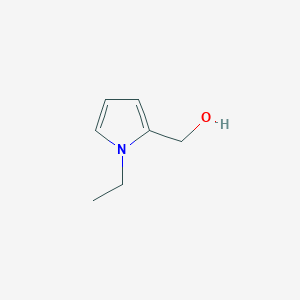 molecular formula C7H11NO B13964947 (1-ethyl-1H-pyrrol-2-yl)methanol 