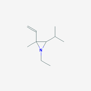 2-Ethenyl-1-ethyl-2-methyl-3-(propan-2-yl)aziridine