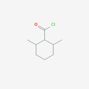 molecular formula C9H15ClO B13965009 2,6-Dimethylcyclohexane-1-carbonyl chloride CAS No. 96188-47-5