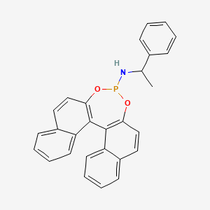 (S)-N-(1-Phenylethyl)dinaphtho[2,1-d:1',2'-f][1,3,2]dioxaphosphepin-4-amine