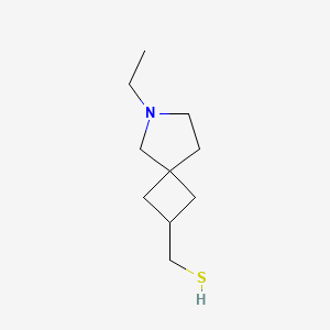 (6-Ethyl-6-azaspiro[3.4]octan-2-yl)methanethiol