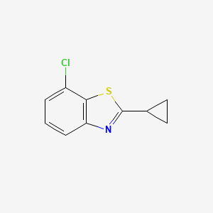 7-Chloro-2-cyclopropyl-1,3-benzothiazole