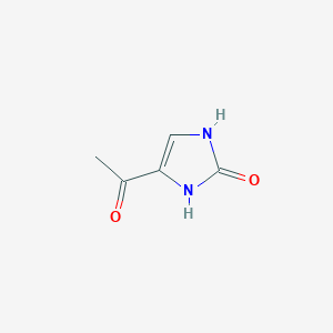 1-(2-Hydroxy-1H-imidazol-5-YL)ethanone