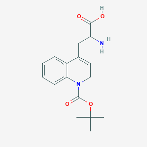 N-Boc-2-Amino-3-quinolin-4-yl-propionic acid