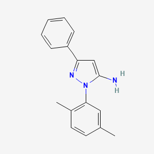 1-(2,5-Dimethylphenyl)-3-phenyl-1H-pyrazol-5-amine