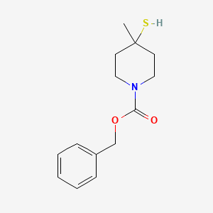 Benzyl 4-mercapto-4-methylpiperidine-1-carboxylate