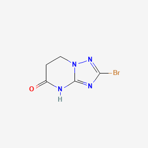 2-Bromo-6,7-dihydro-[1,2,4]triazolo[1,5-a]pyrimidin-5(1H)-one