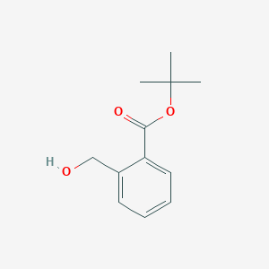 molecular formula C12H16O3 B1396529 2-Hydroxymethyl-benzoic acid tert-butyl ester CAS No. 907948-74-7