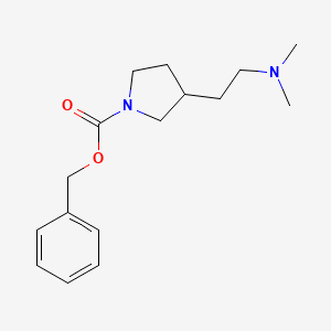 Benzyl 3-(2-(dimethylamino)ethyl)pyrrolidine-1-carboxylate