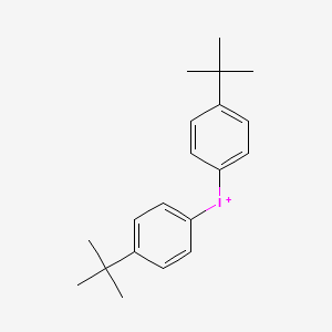 molecular formula C20H26I+ B13965338 bis[4-(1,1-dimethylethyl)phenyl]-Iodonium CAS No. 61267-44-5