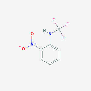 molecular formula C7H5F3N2O2 B13965348 2-nitro-N-(trifluoromethyl)aniline 