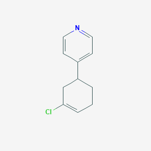 4-(3-Chlorocyclohex-3-en-1-yl)pyridine