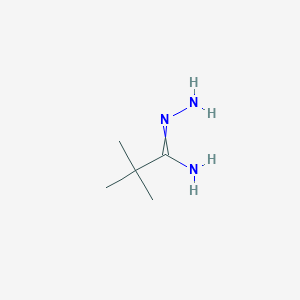 2,2-Dimethyl-propanimidic acid hydrazide