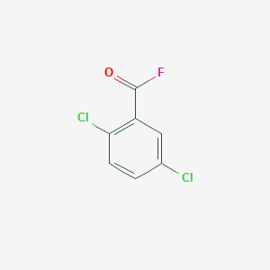 molecular formula C7H3Cl2FO B13965575 2,5-Dichlorobenzoyl fluoride CAS No. 80277-49-2