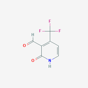 B1396562 2-Hydroxy-4-(trifluoromethyl)nicotinaldehyde CAS No. 1228898-34-7