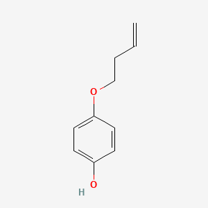 B1396575 4-(But-3-enyloxy)phenol CAS No. 118909-86-7