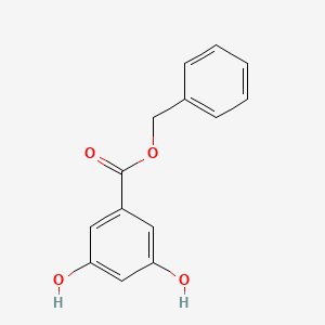 3,5-Dihydroxybenzoic acid phenylmethyl ester