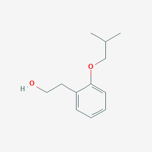 molecular formula C12H18O2 B1396578 2-异丁氧基苯乙醇 CAS No. 1378825-15-0