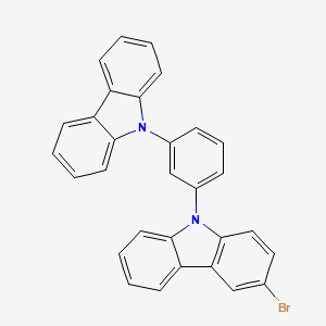 9-(3-(9H-Carbazol-9-yl)phenyl)-3-bromo-9H-carbazole