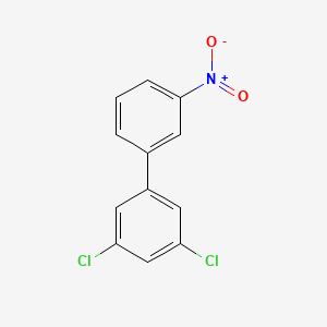 molecular formula C12H7Cl2NO2 B1396582 3,5-二氯-3'-硝基-1,1'-联苯 CAS No. 859940-64-0