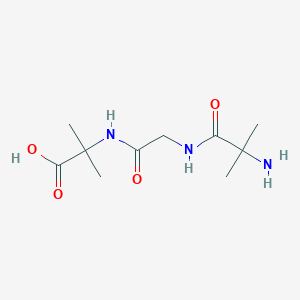 2-Methylalanylglycyl-2-methylalanine