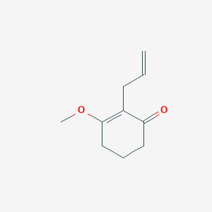 2-Cyclohexen-1-one, 3-methoxy-2-(2-propenyl)-