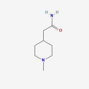 2-(1-Methylpiperidin-4-yl)acetamide