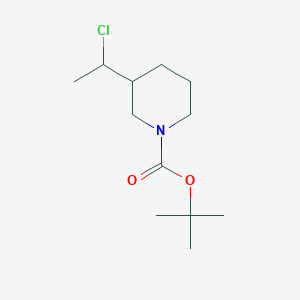 tert-Butyl 3-(1-chloroethyl)piperidine-1-carboxylate