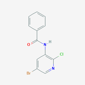 N-(5-bromo-2-chloropyridin-3-yl)benzamide