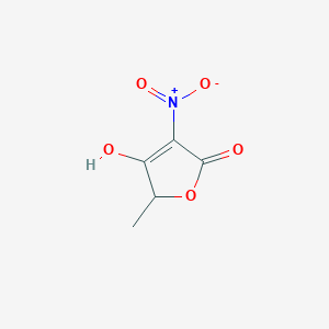 4-Hydroxy-5-methyl-3-nitrofuran-2(5H)-one