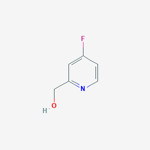 molecular formula C6H6FNO B1396608 (4-氟吡啶-2-基)甲醇 CAS No. 1222556-87-7
