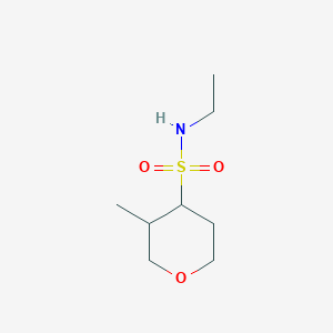 N-ethyl-3-methyltetrahydro-2H-pyran-4-sulfonamide