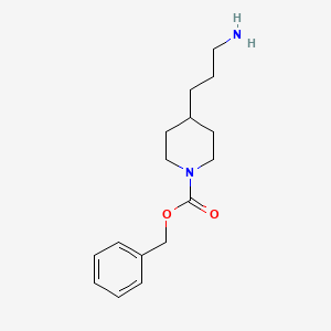 Benzyl 4-(3-aminopropyl)piperidine-1-carboxylate