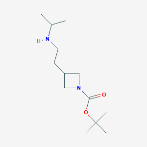 tert-Butyl 3-(2-(isopropylamino)ethyl)azetidine-1-carboxylate