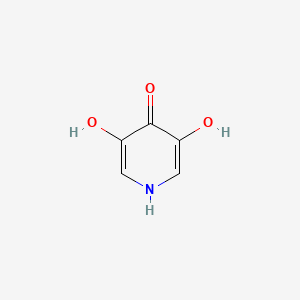 molecular formula C5H5NO3 B13966167 3,4,5-Pyridinetriol CAS No. 64604-95-1