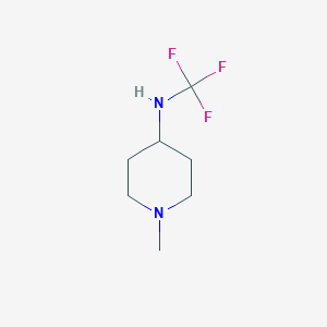 1-methyl-N-(trifluoromethyl)piperidin-4-amine