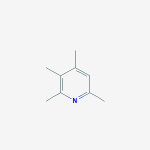 molecular formula C9H13N B13966296 2,3,4,6-Tetramethylpyridine CAS No. 20820-82-0