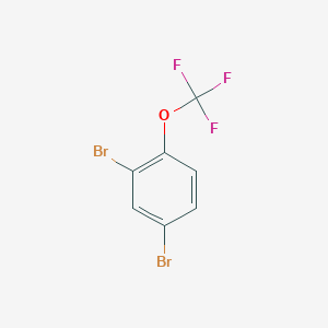 molecular formula C7H3Br2F3O B1396645 2,4-二溴-1-(三氟甲氧基)苯 CAS No. 1840-97-7